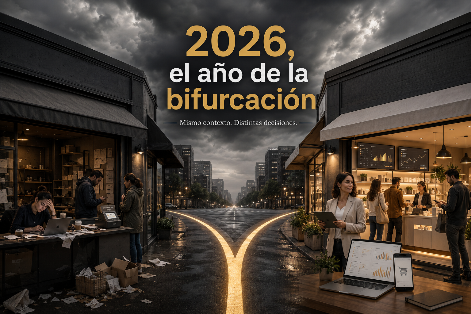 2026, el año de la bifurcación — mismo contexto, distintas decisiones